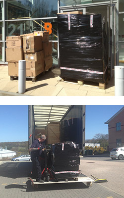 Project Year One Equipment on Route to Malawi